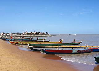 kourou beach canoe race