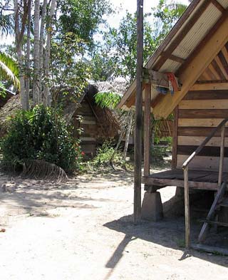 Suriname rainforest village