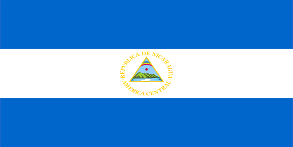 flag of nicaragua fashion
