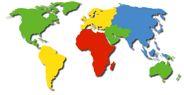 clipart global map - photo #14