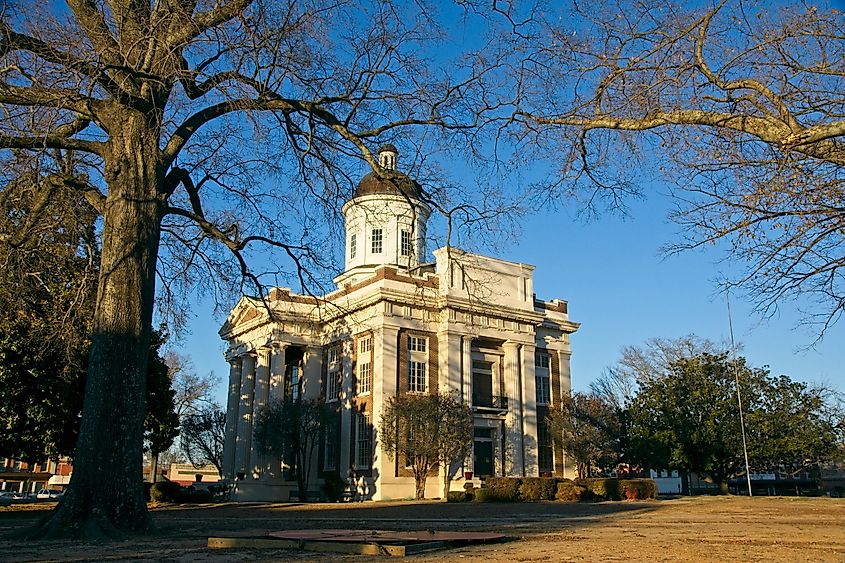 Madison County Courthouse in Canton Mississippi 