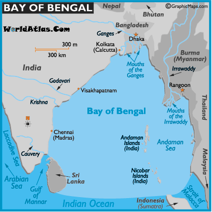 Bay Of Bengal Depth Chart