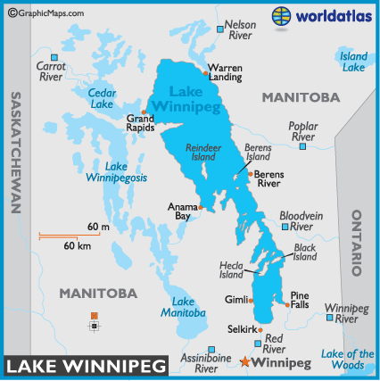 Lake Manitoba Depth Chart