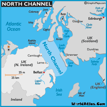 Bodies Of Water Located To The North Of Canada 96