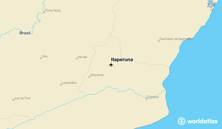 Itaperuna location on a map
