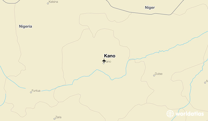 Kano location on a map
