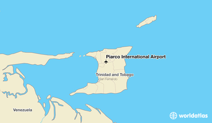Piarco International Airport Map