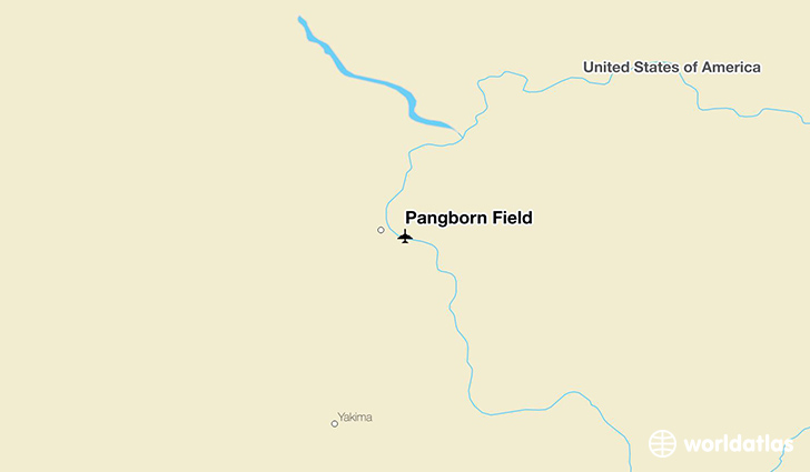 Pangborn Field location on a map