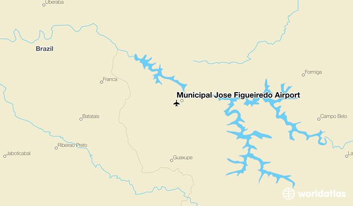 Municipal José Figueiredo Airport location on a map