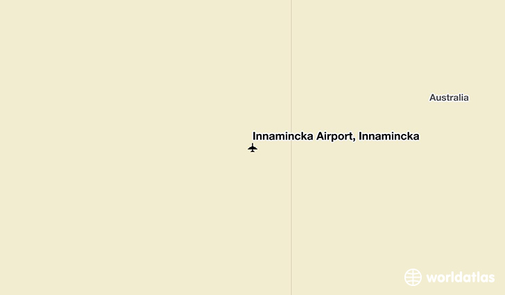 Innamincka Airport, Innamincka location on a map