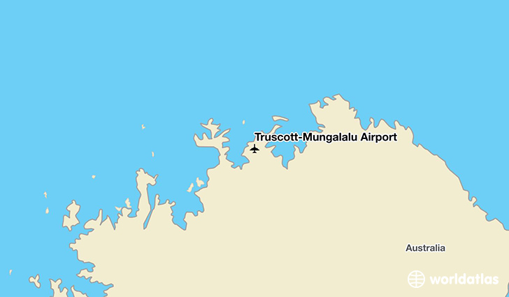 Truscott-Mungalalu Airport location on a map