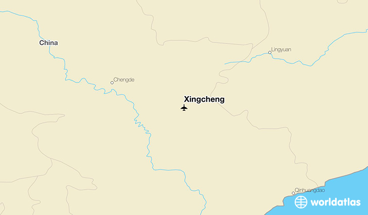 Xingcheng location on a map