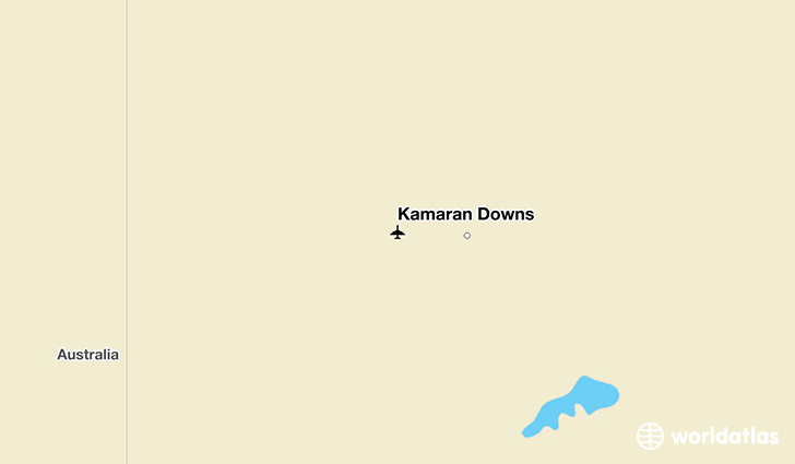 Kamaran Downs location on a map