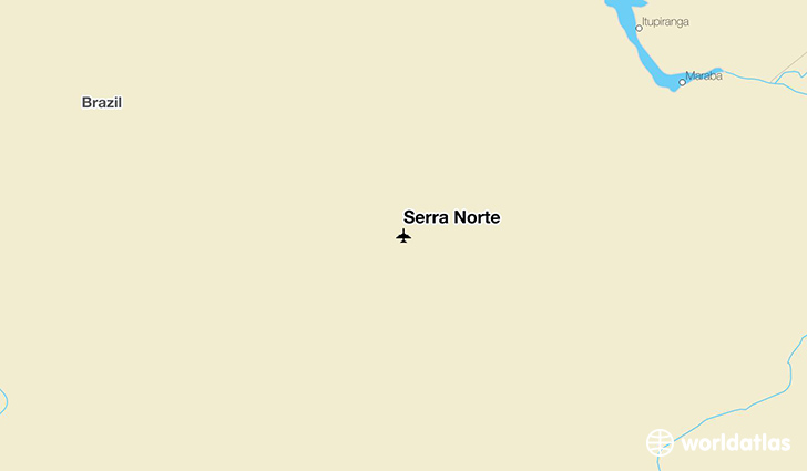 Serra Norte location on a map
