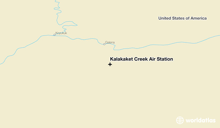 Kalakaket Creek Air Station location on a map