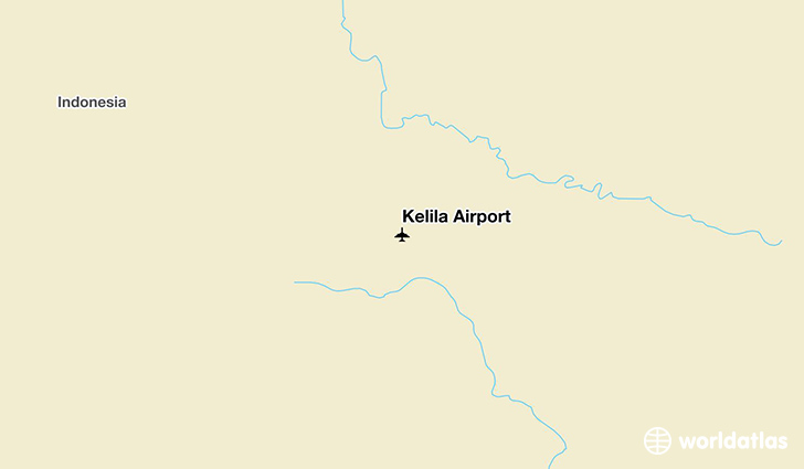 Kelila Airport location on a map