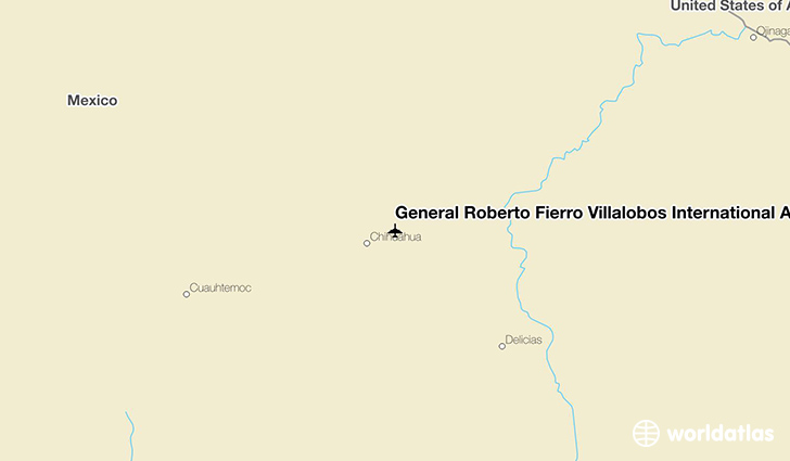 General Roberto Fierro Villalobos International Airport location on a map