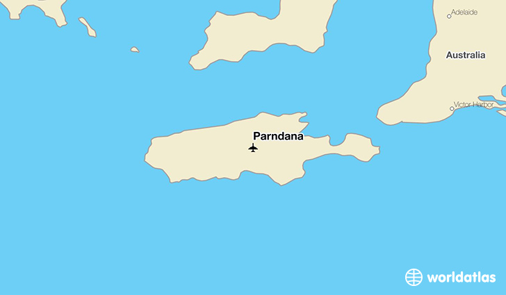 Parndana location on a map