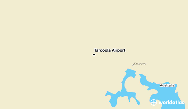 Tarcoola Airport location on a map