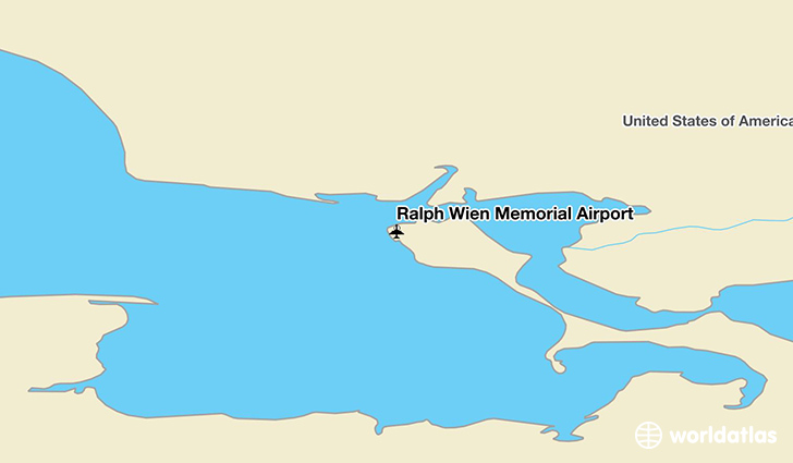 Ralph Wien Memorial Airport location on a map