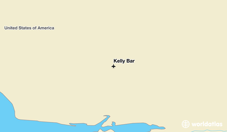 Kelly Bar location on a map