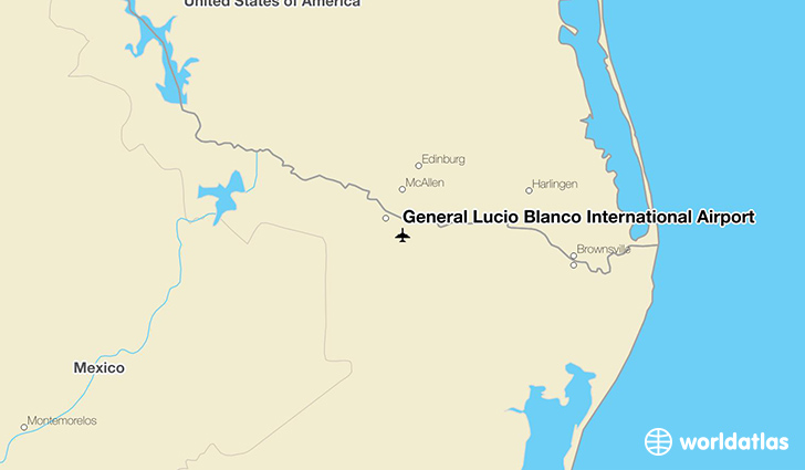 General Lucio Blanco International Airport location on a map