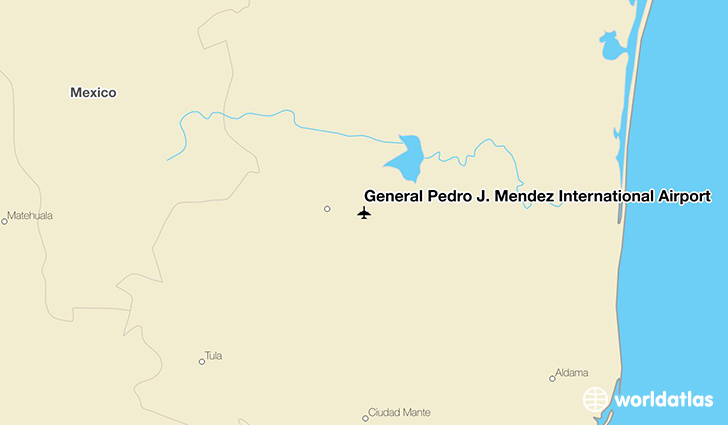 General Pedro J. Méndez International Airport location on a map