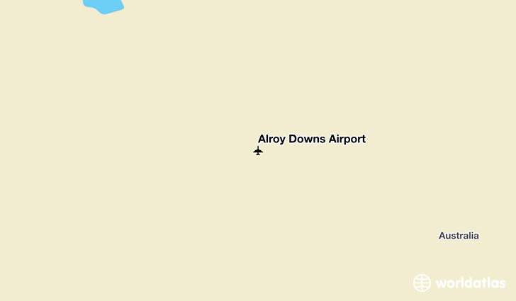 Alroy Downs Airport location on a map