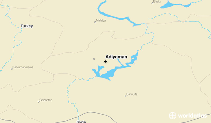 Adiyaman location on a map