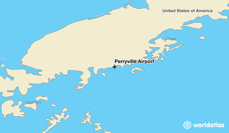 Perryville Airport location on a map