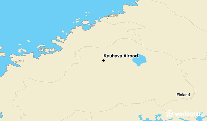 Kauhava Airport location on a map