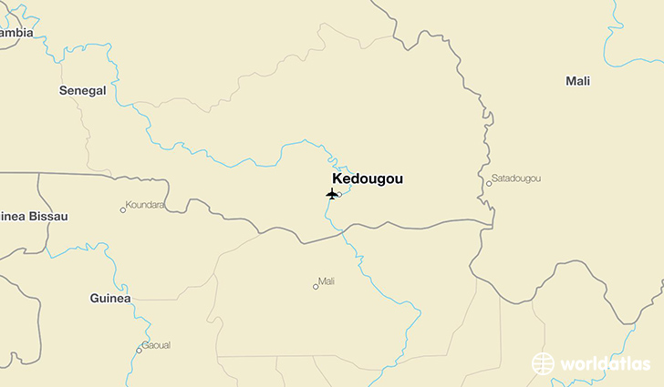 Kédougou location on a map