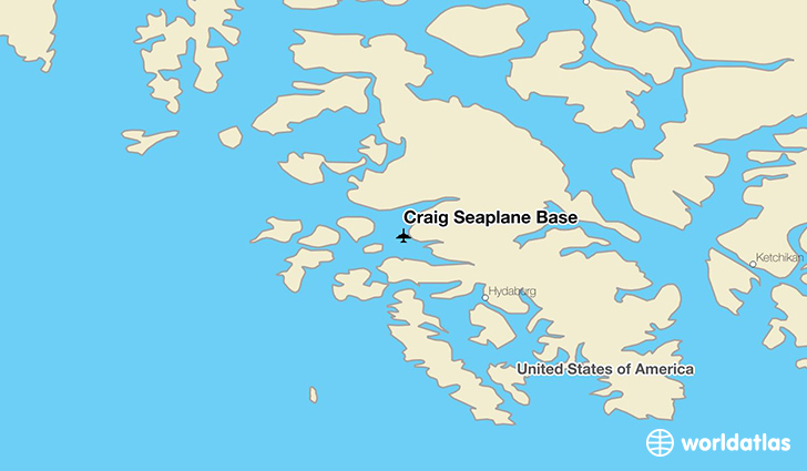 Craig Seaplane Base location on a map