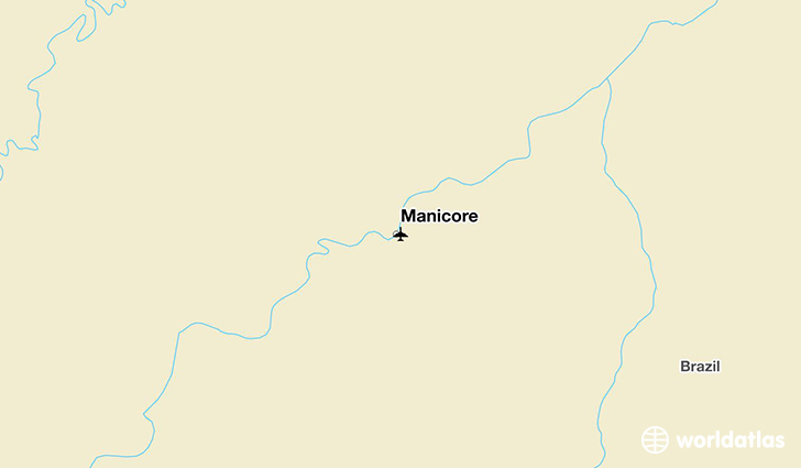 Manicore location on a map