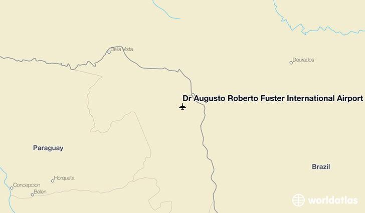 Dr Augusto Roberto Fuster International Airport location on a map