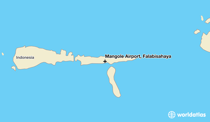Mangole Airport, Falabisahaya location on a map