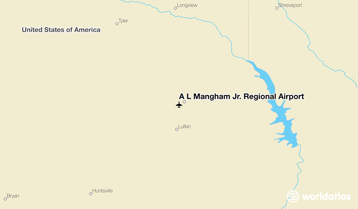 A L Mangham Jr. Regional Airport location on a map
