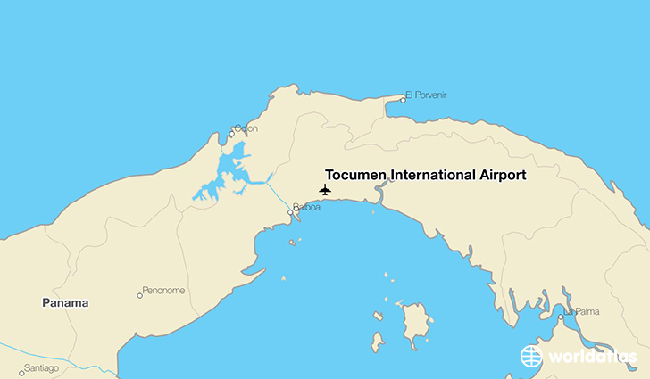 Tocumen International Airport Map | Tourist Map Of English