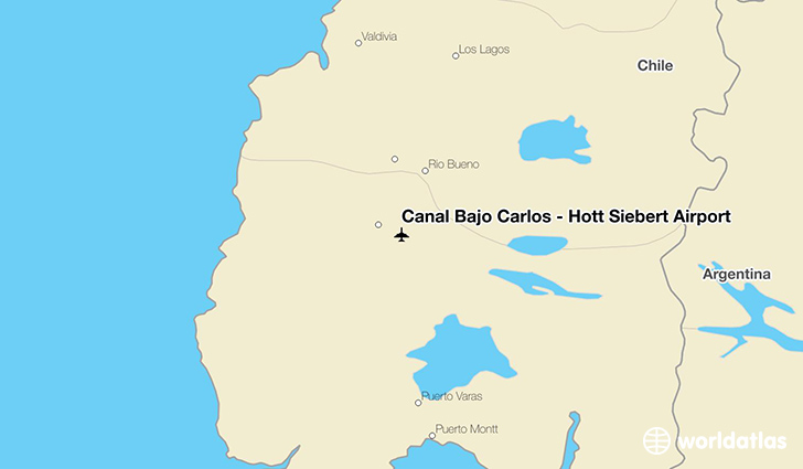 Cañal Bajo Carlos - Hott Siebert Airport location on a map