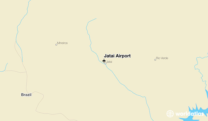 Jatai Airport location on a map