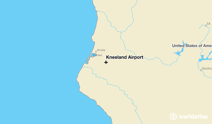 Kneeland Airport location on a map