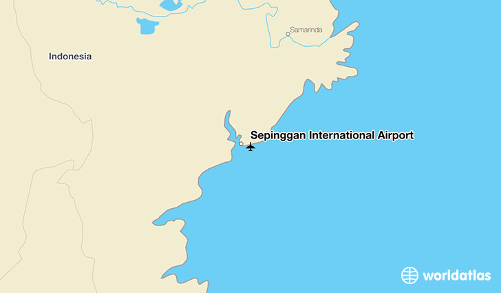 Sepinggan International Airport  BPN WorldAtlas