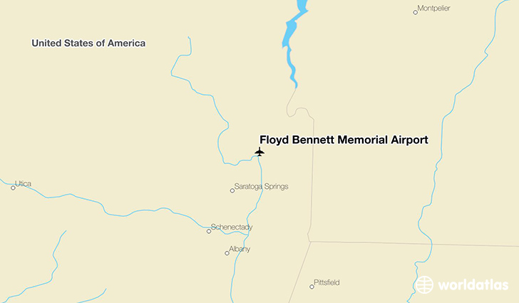 Floyd Bennett Memorial Airport location on a map
