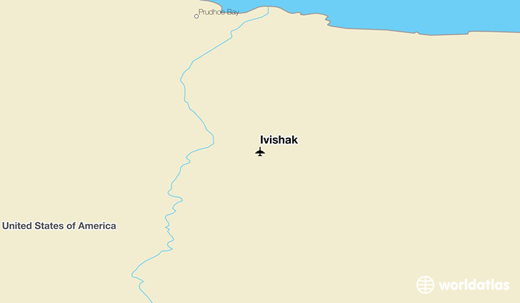 Ivishak location on a map