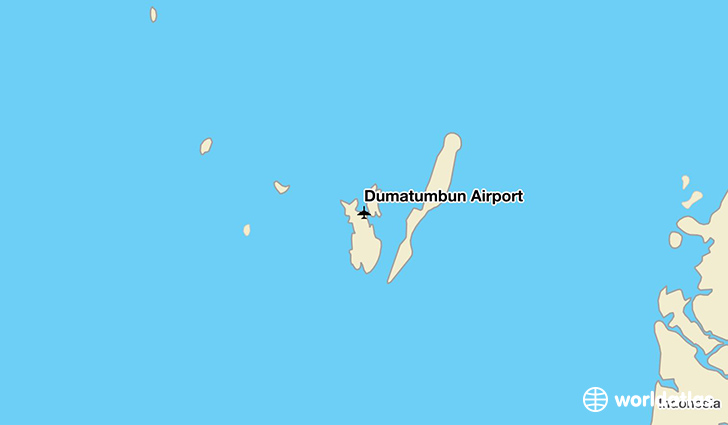 Dumatumbun Airport location on a map