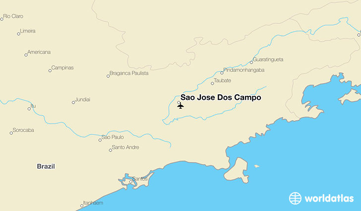 Sao Jose Dos Campo location on a map
