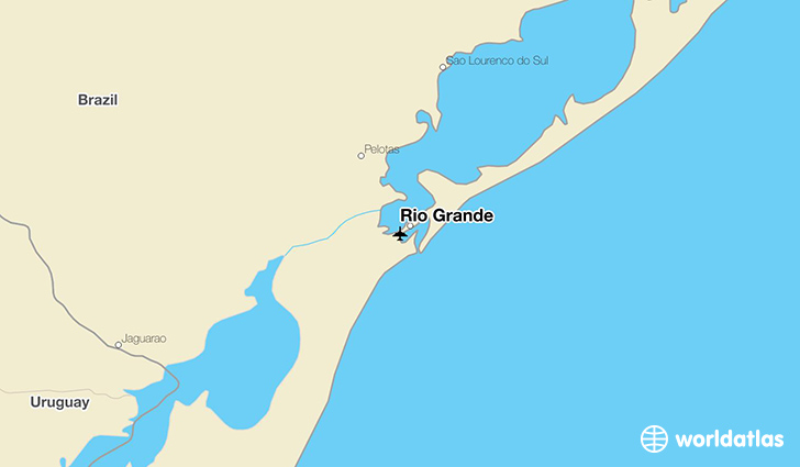 Rio Grande location on a map