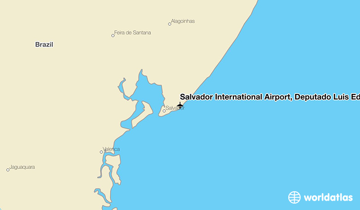 Salvador International Airport, Deputado Luís Eduardo Magalhães location on a map