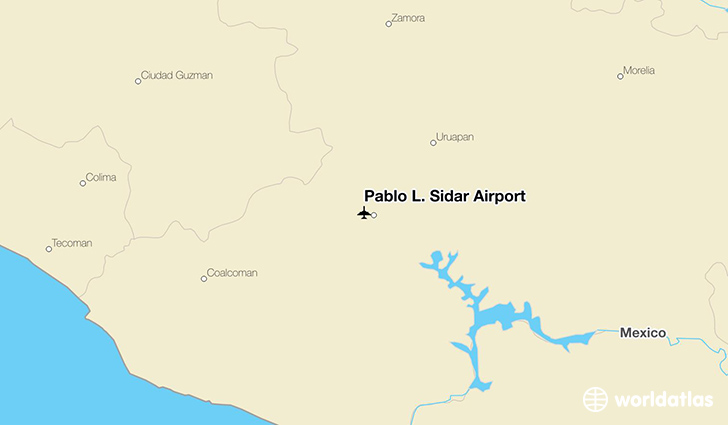 Pablo L. Sidar Airport location on a map