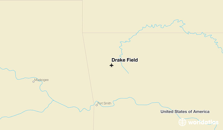 Drake Field location on a map